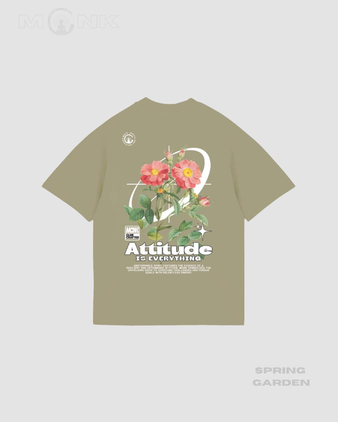 Attitude,Oversized t-shirt pistacho