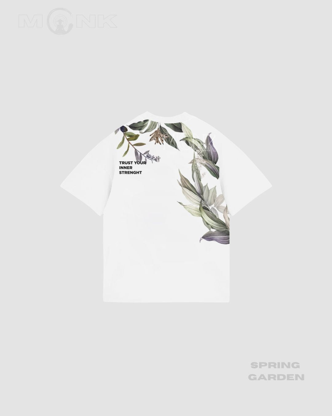Jungle Dreamleaf ,Oversized t-shirt blanco