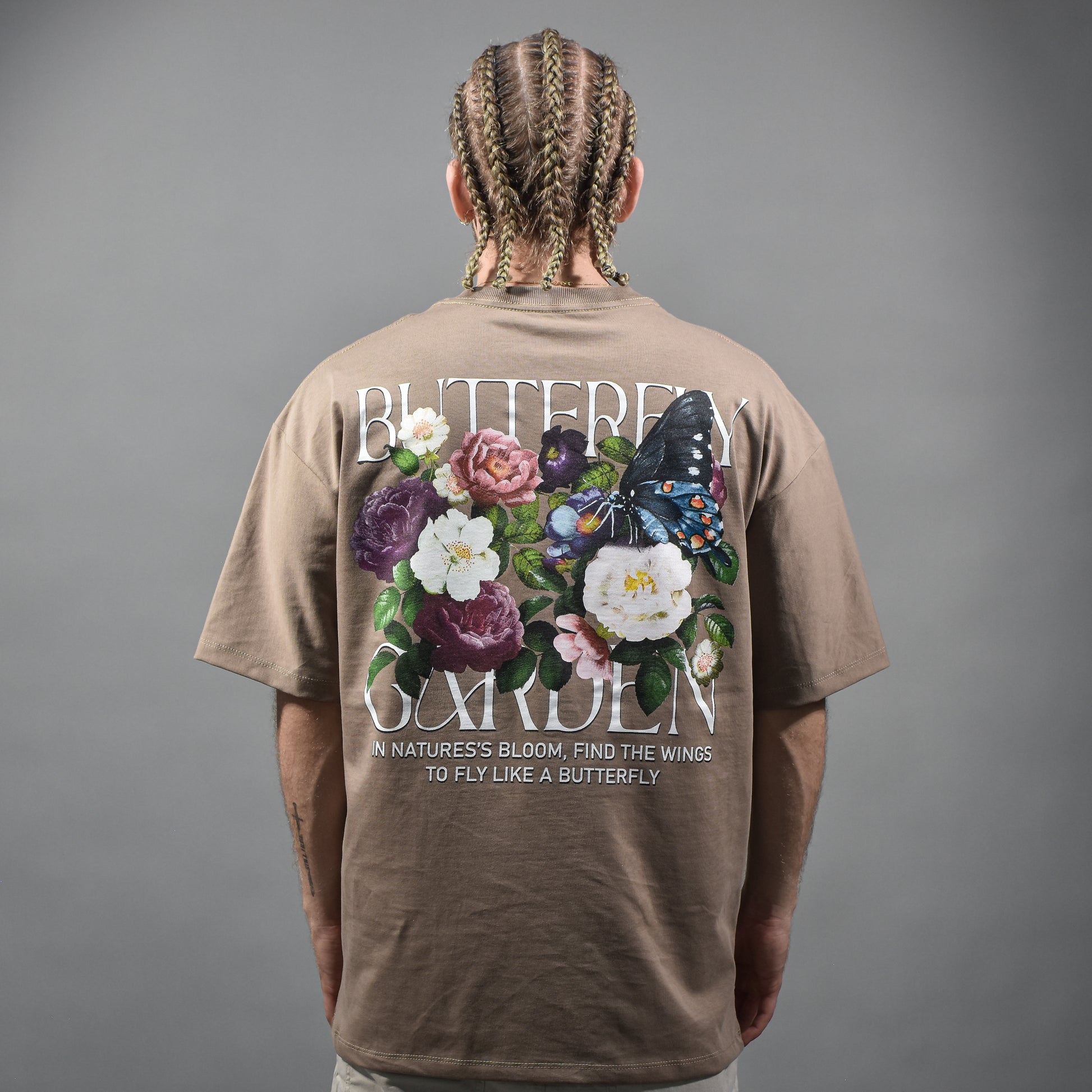 Butterfly ,Oversized t-shirt tierra