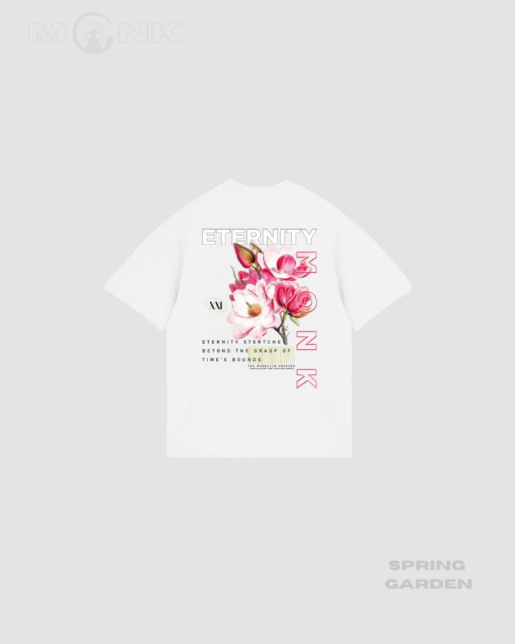 Eternity ,Oversized t-shirt blanca