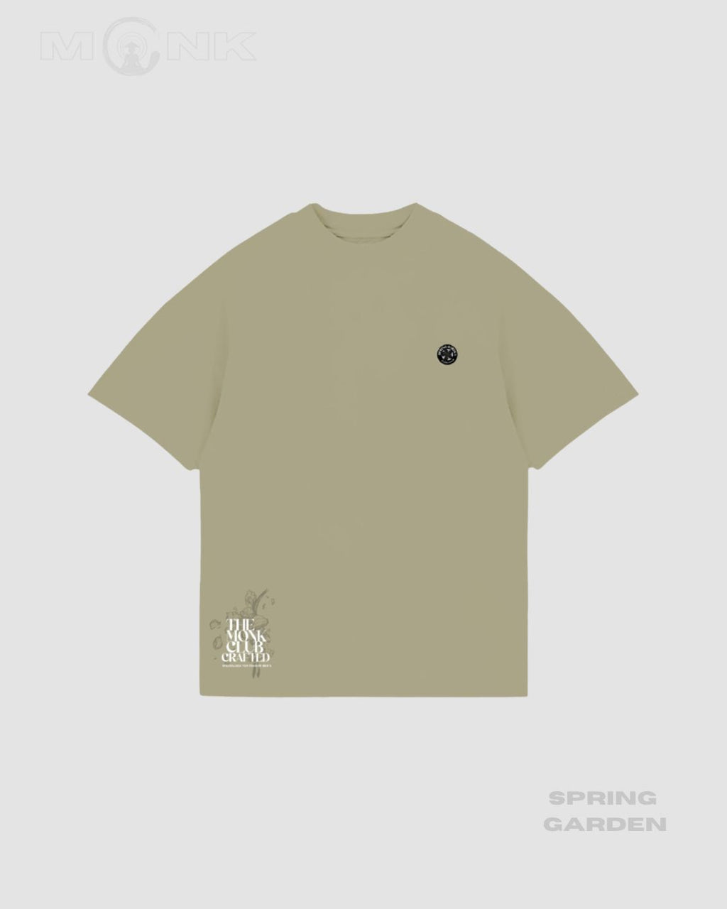 Iridescent,Oversized t-shirt pistacho