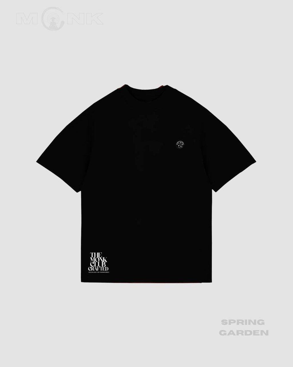 No thanks ,Oversized t-shirt negra