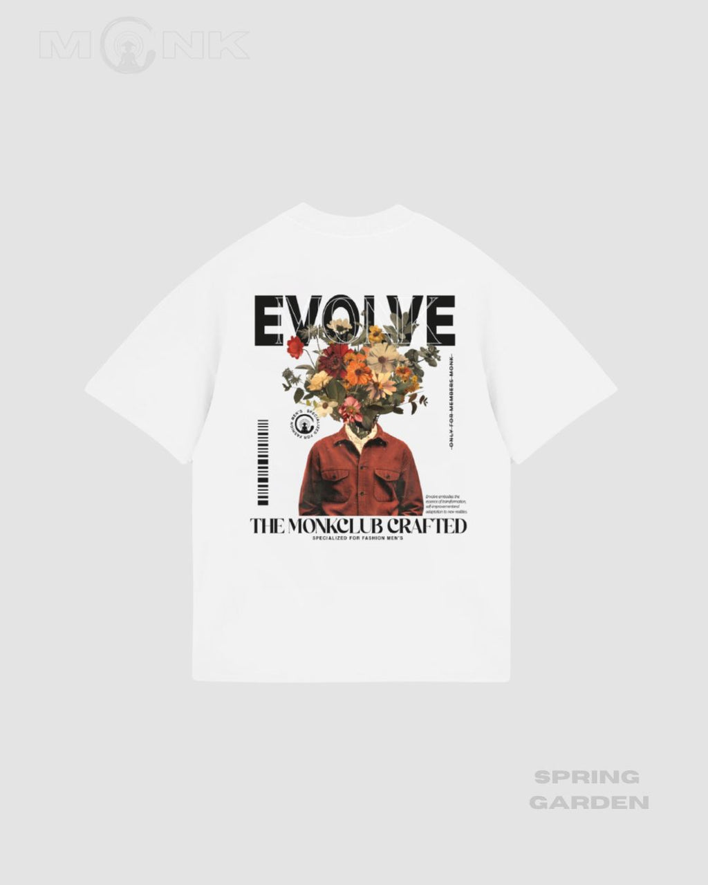 Evolve ,Oversized t-shirt blanca