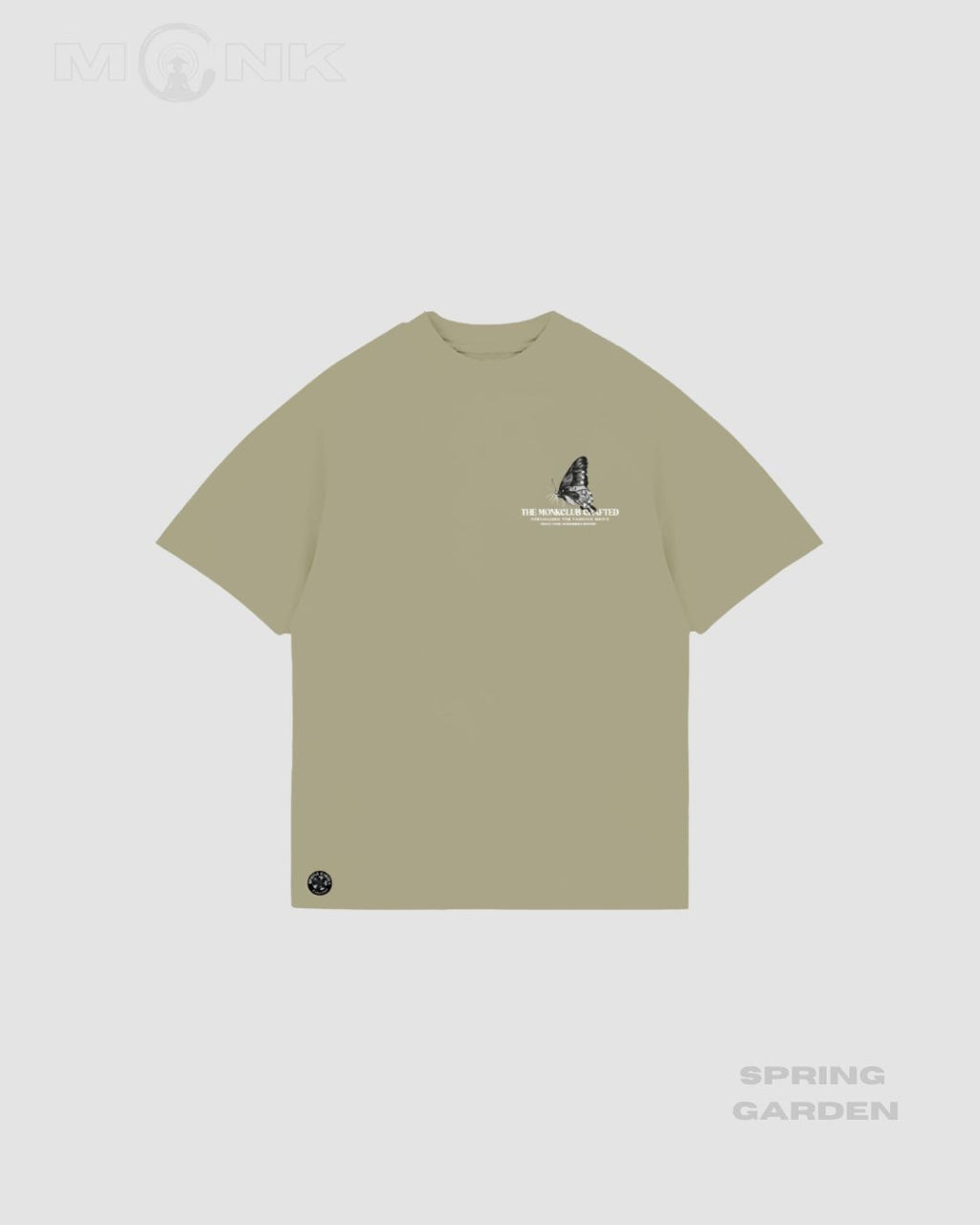 Butterfly ,Oversized t-shirt pistacho