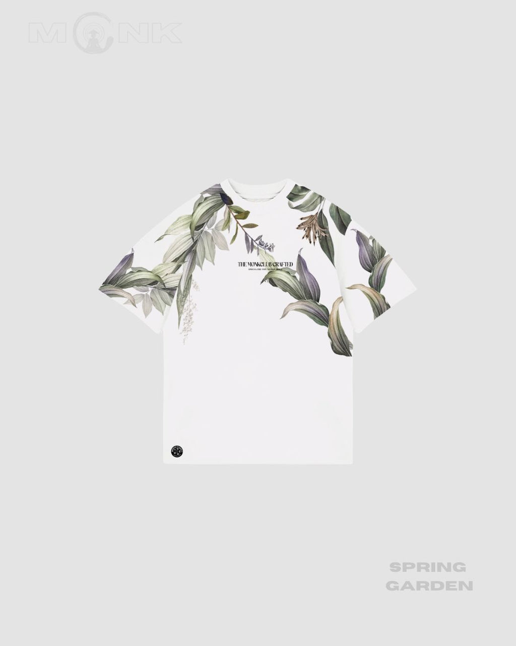 Jungle Dreamleaf ,Oversized t-shirt blanco