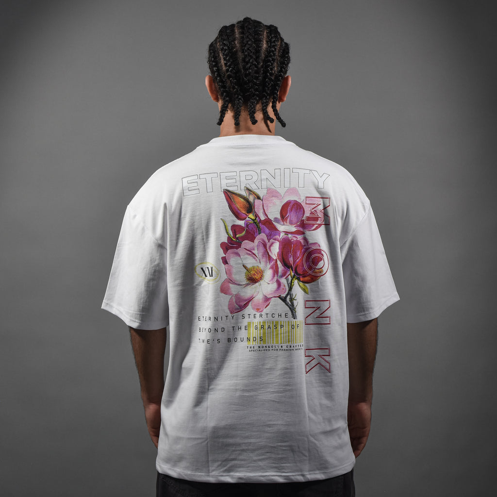 Eternity ,Oversized t-shirt blanca