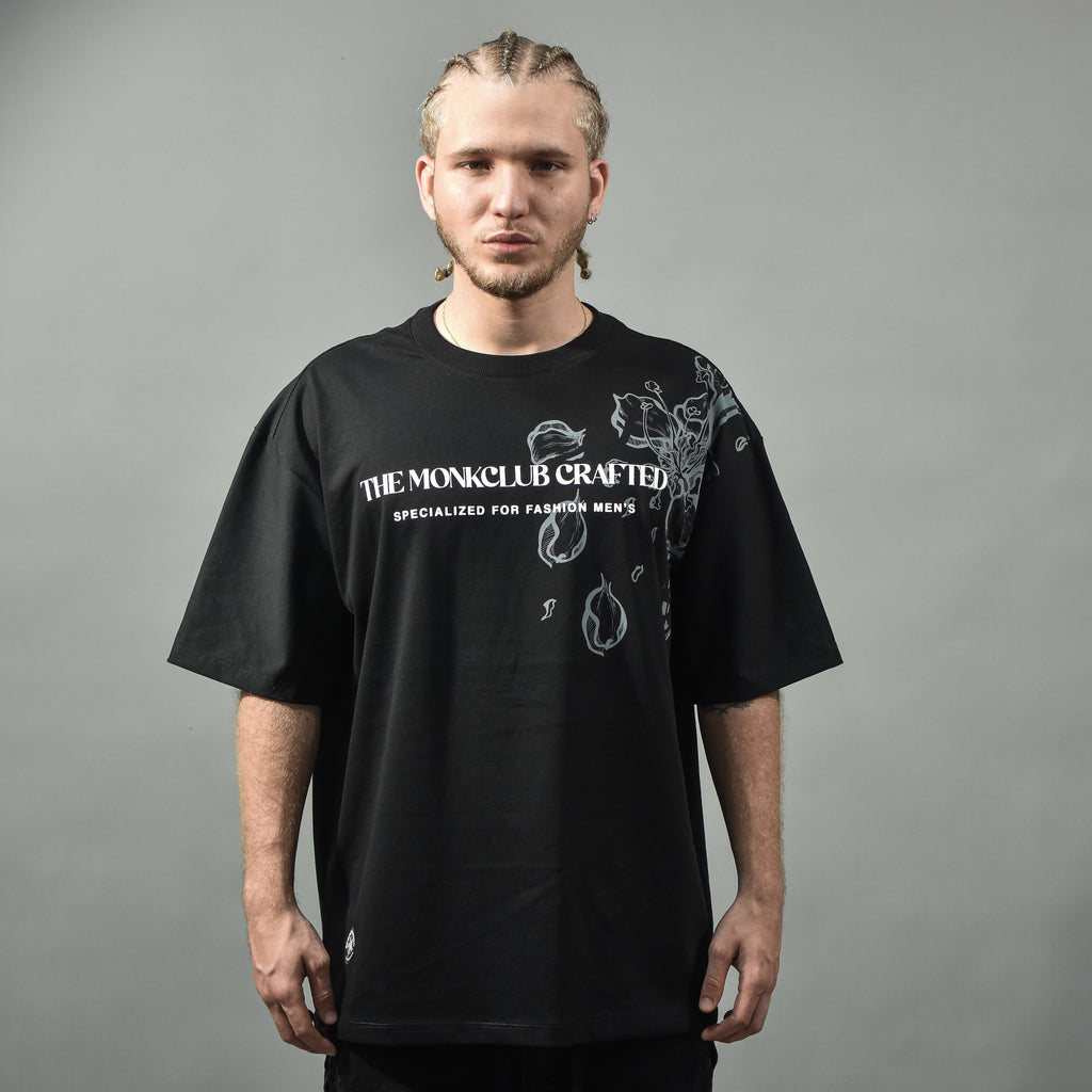 Imperfection ,Oversized t-shirt negra