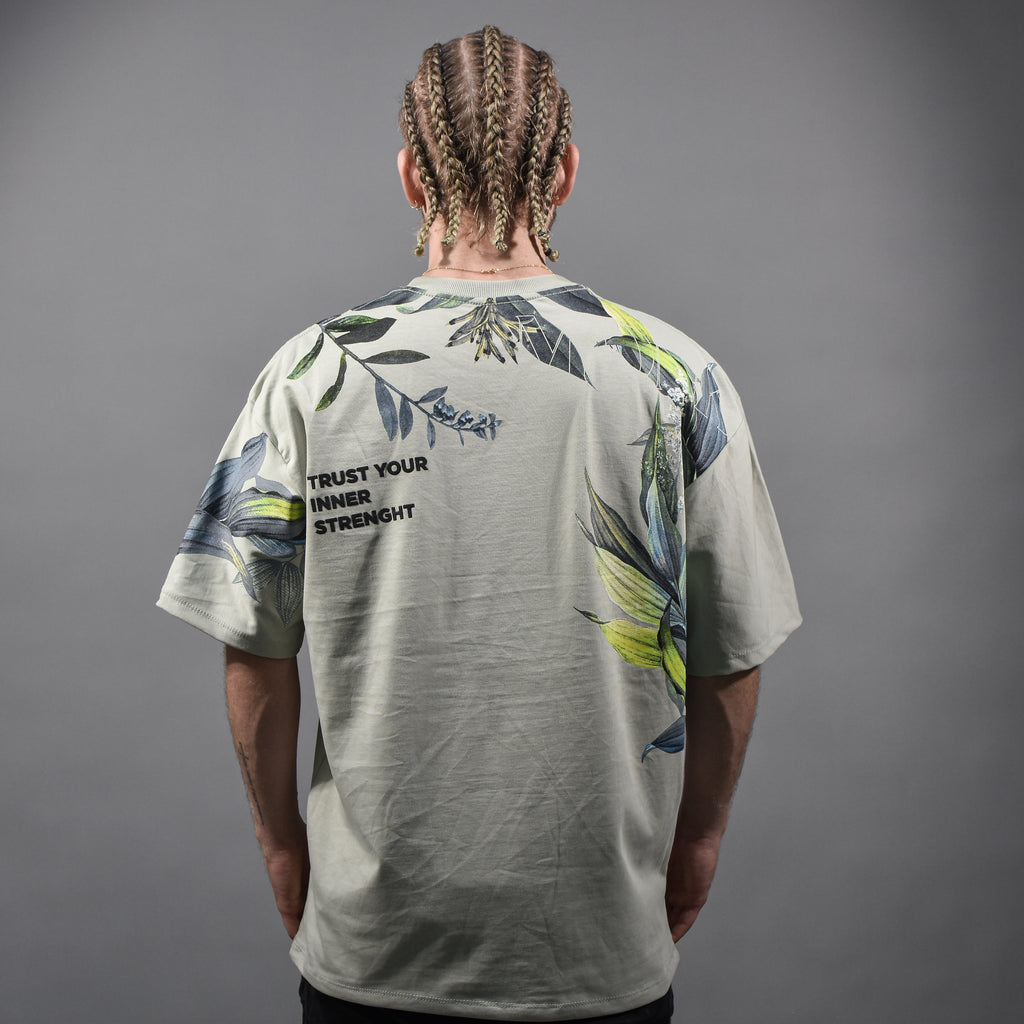 Jungle Dreamleaf ,Oversized t-shirt pistacho
