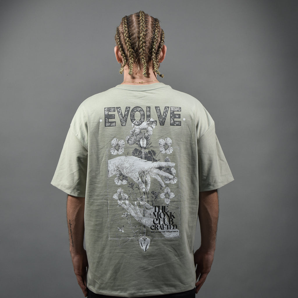 Arrow ,Oversized t-shirt pistacho